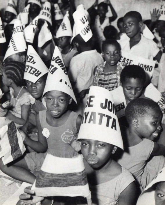Tanzanianchildren demanding Kenyattas release 1961 (c ) The National Archives UK OGL