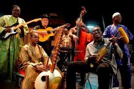 AfroCubism - the musicians in the studio