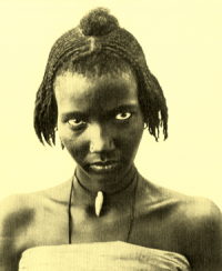 Junges M&auml;dchen aus Senegal