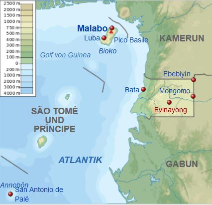 Karte von &Auml;quatorialguinea (c) Urutseg CC0