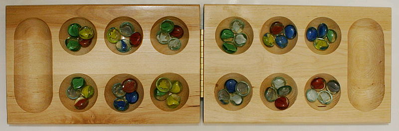 Mancala - afrikanisches Brettspiel (c) wikicommons