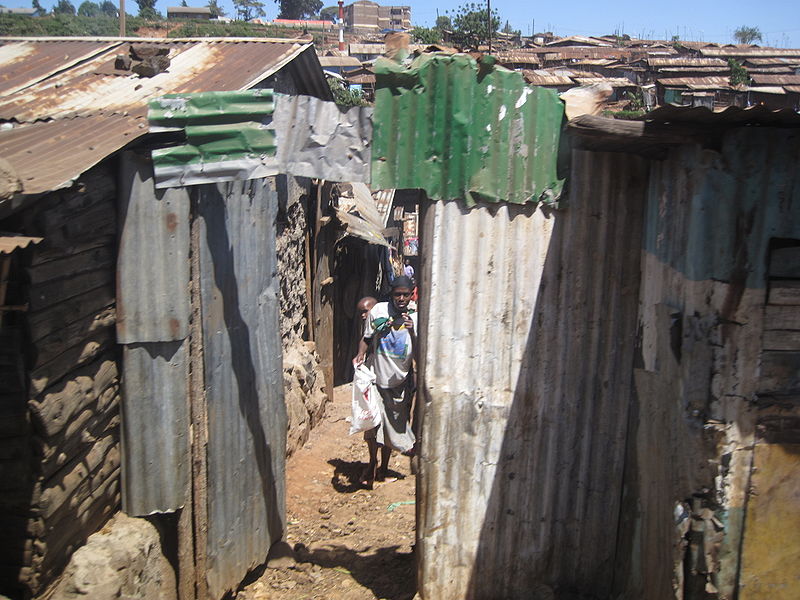 Kibera, Slum in Nairobi (c) Daria Khaltourina
