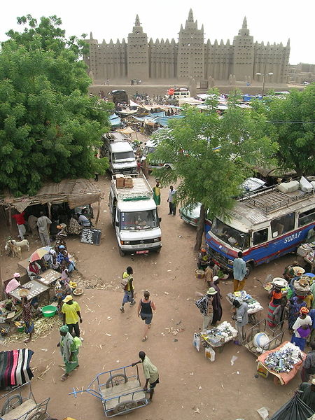 Timbuktu mit dem Markt Djenné