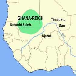 Das mittelalterliche Reich von Ghana