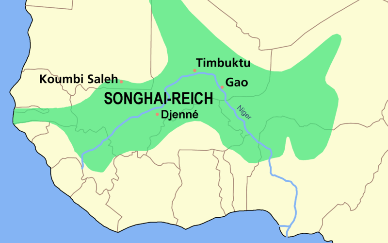 Reich der Songhai (c) Astrokey44 CC BY SA 2.5