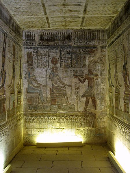 Kapelle im Hathor Tempel in Deir el Medina (c) Olaf Tausch
