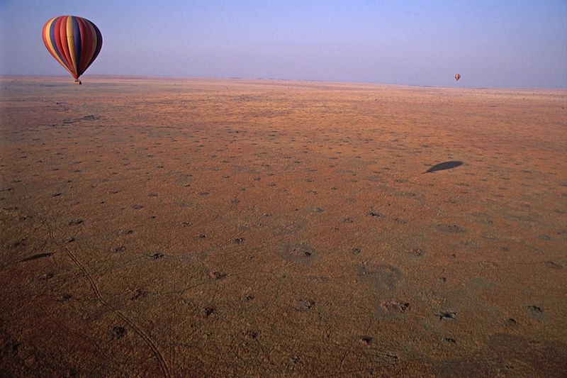 Ballonflug über den Sahel (c) John Storr