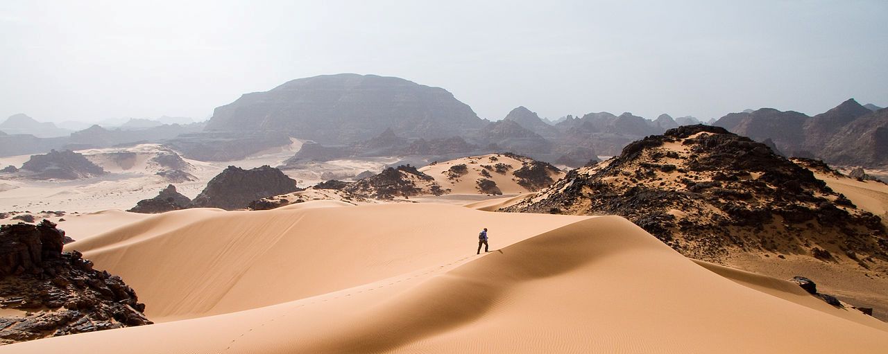 Wüste in Libyen