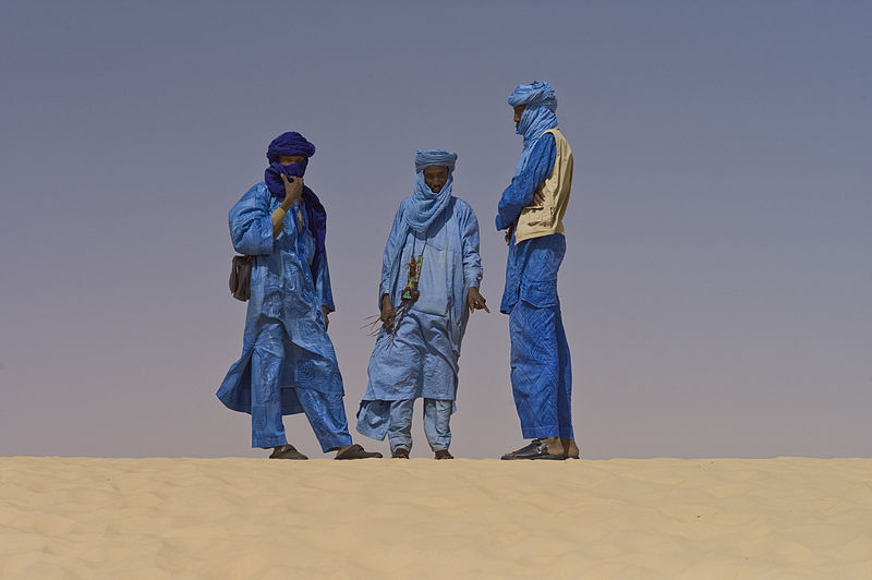 Touaregs_at_the_Festival_au_Desert_near_Timbuktu_Mali