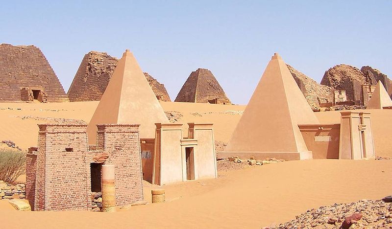 Pyramiden-von-Meroe-Sudan