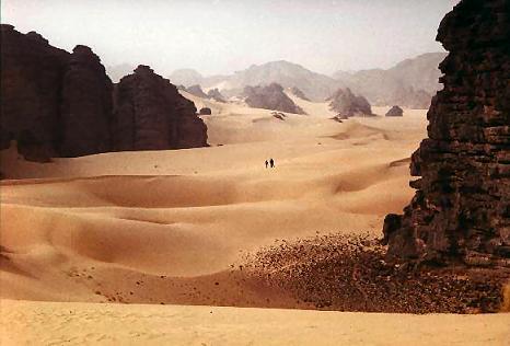 Tassili Wüste in Algerien (c) Magharebia