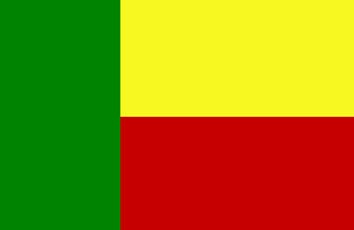 Flagge von Benin (c) wikicommons