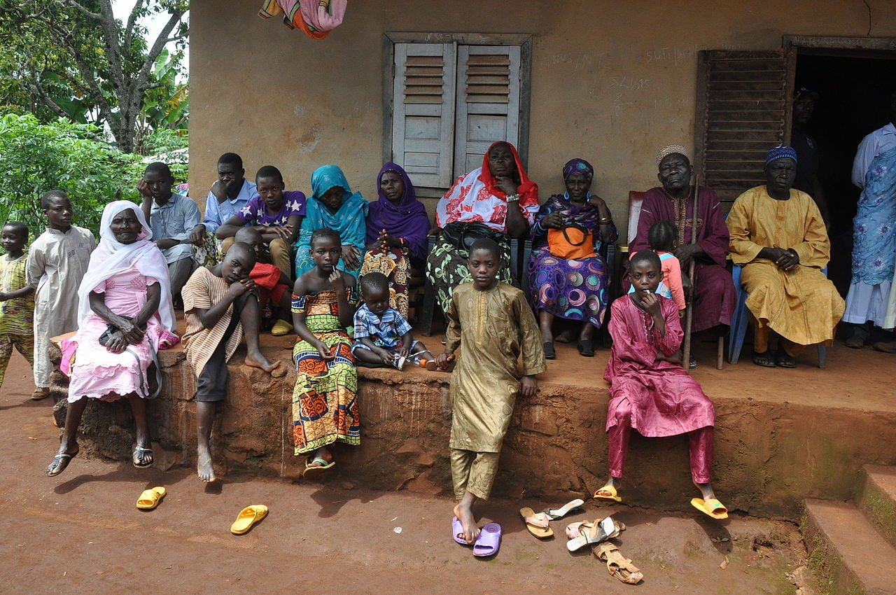 Familie in Kamerun 