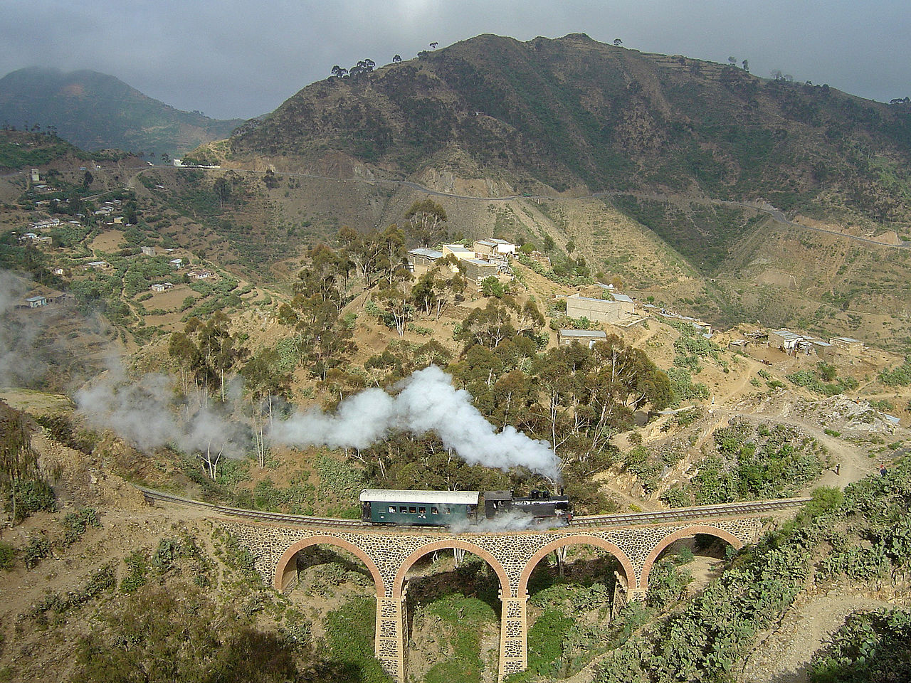 Eisenbahn in Eritrea (c) Optimist on the run CC BY SA3.0