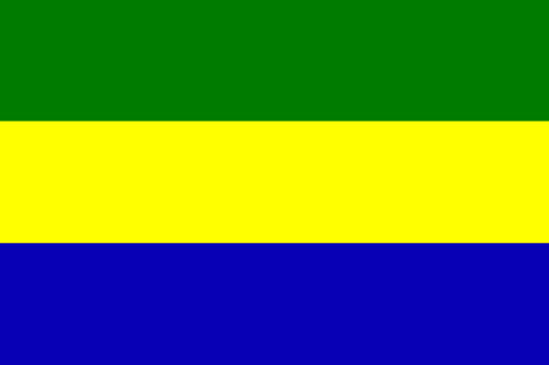 Flagge Gabun (c) wikicommons
