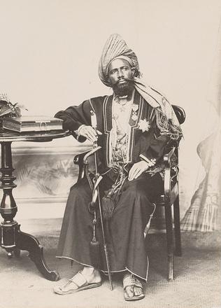 Sultan Said Alibin Said Omar of GrandeComore 1897(c) Franz Sikora