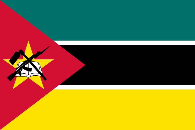 Flagge vpm Mosambik (c) Nightstallion - Open Clip Art