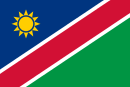 Flagge von Namibia (c) wikicommons