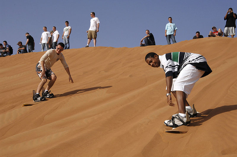 Sandboarding in Swakopmund (c) Harry S. Truman