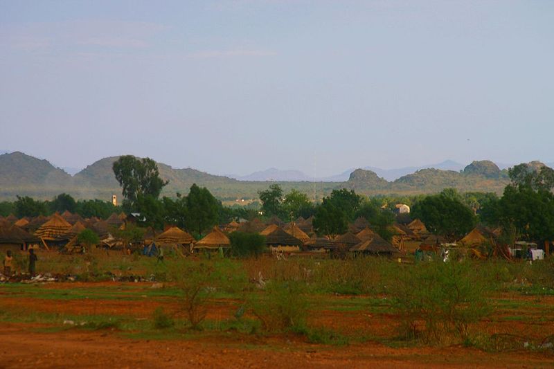 Überblick über eine Siedlung von Juba, der Hauptstadt Südsudana (c) Lindsay Stark 