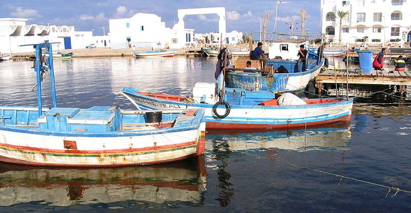 Seehafen von Djerba (c) Agamitsudo
