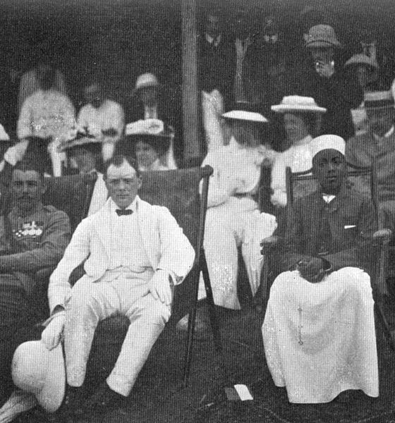 Churchill mit dem ugangesischen König Daudi 1908 (c) G. Wilson