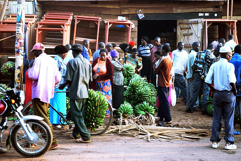 Matoke Markt in Kampala (c) Moongateclimber