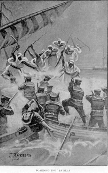 Somalische Krieger entern britsches Schiff (c) Middayexpress