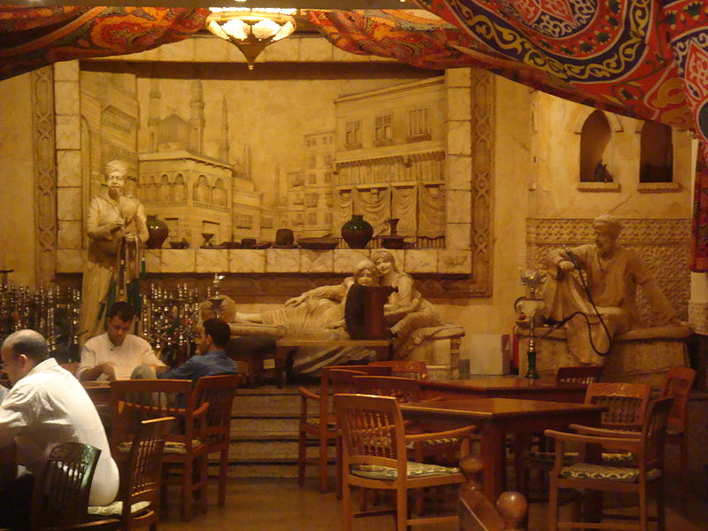 Cafe in Kairo (c) Haitham Alfalah