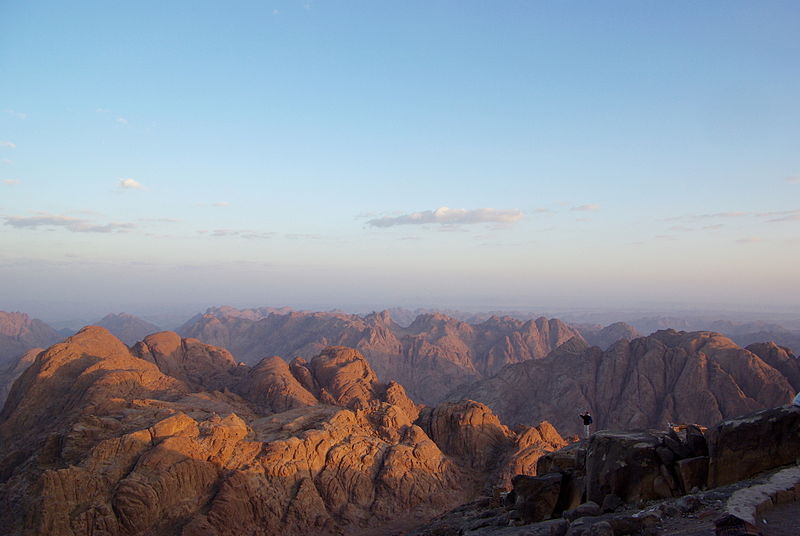 Berge auf der Halbinsel Sinai (c) Berthold Werner