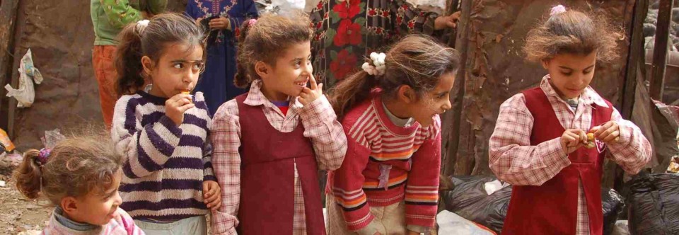 Kinder in Schuluniform in Kairo (c) Freundeskreis Afrika