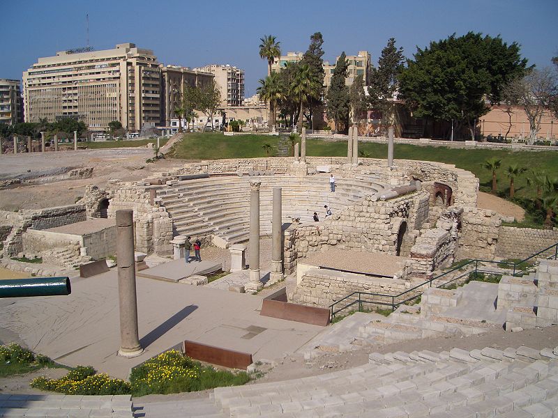 Ruinen eines römischen Theater in Alexandria (c) The Egyptian