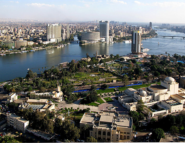 Kairo mit Blick auf den Nil (c) Raduadandei